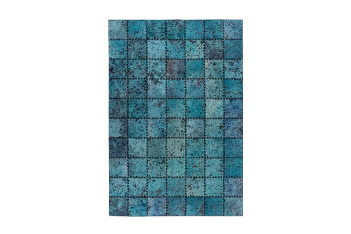 Matta Dulvabier Fohav 160x230 cm Turkos/Läder - D-Sign - Textil & mattor - Matta - Orientalisk matta
