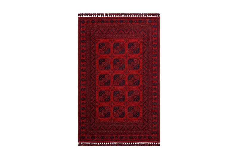Matta Toshithe 200x300 cm - Röd/Blå - Textil & mattor - Matta