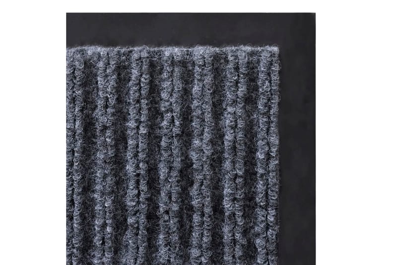 Dörrmatta 120x180 cm grå PVC - Grå - Textil & mattor - Matta - Utomhusmatta - Dörrmatta & entrématta