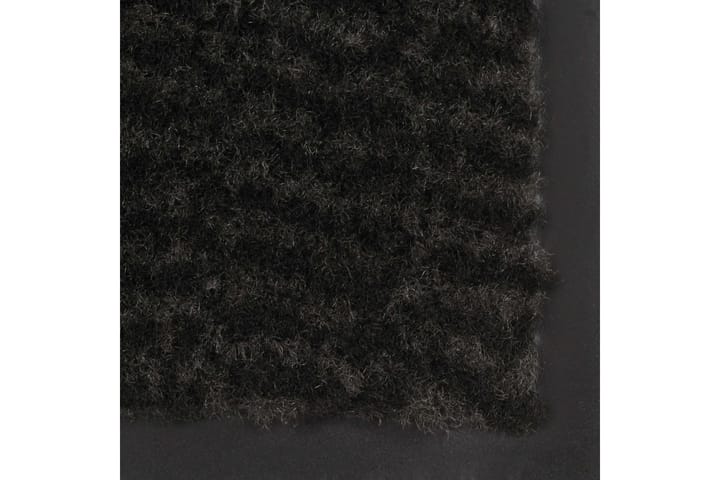 Dörrmatta rektangulär tuftad svart 90x150 cm - Svart - Textil & mattor - Matta - Utomhusmatta - Dörrmatta & entrématta