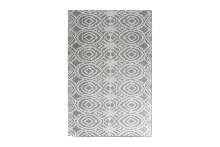 Entrematta Blome 60x140 cm - Grå/Sammet - Textil & mattor - Matta - Små mattor