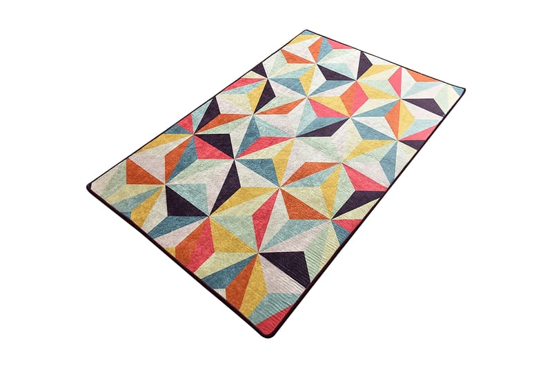 Entrematta Chanceux 60x140 cm - Flerfärgad/Sammet - Textil & mattor - Matta - Små mattor