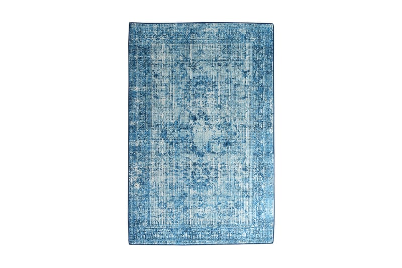 Entrematta Corabel 80x200 cm - Blå/Sammet - Textil & mattor - Matta - Små mattor
