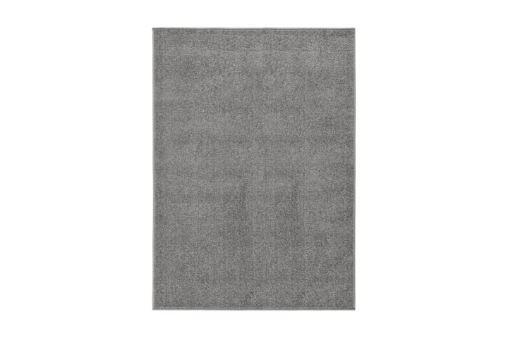 Matta 140x200 cm grå - Grå - Textil & mattor - Matta - Utomhusmatta - Plastmatta