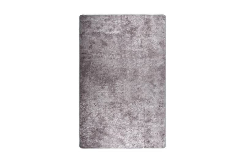 Matta tvättbar 80x150 cm grå halkfri - Grå - Textil & mattor - Matta - Utomhusmatta - Plastmatta