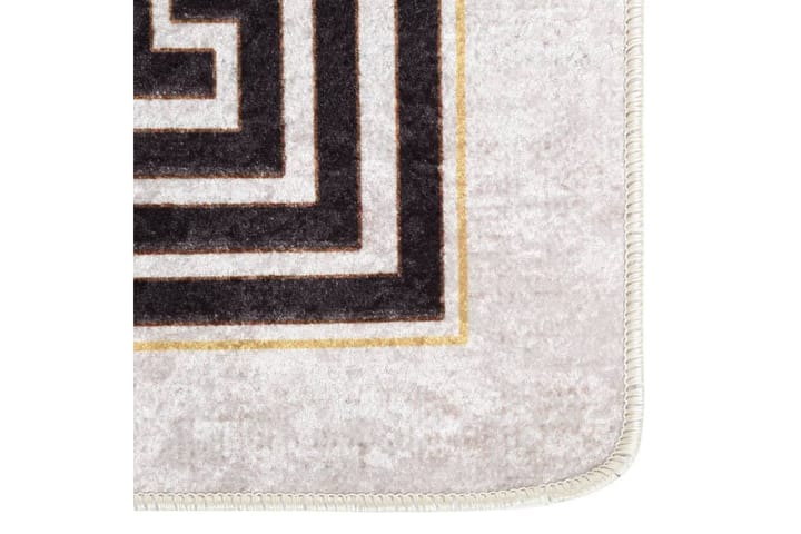 Matta tvättbar 80x150 cm ljusbeige halkfri - Beige - Textil & mattor - Kökstextil