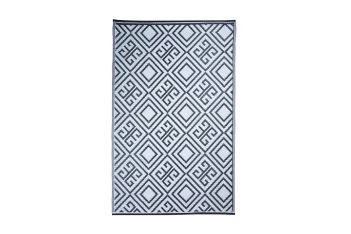 Esschert Design Utomhusmatta 120x186 cm grafisk OC12 - Svart - Textil & mattor - Matta - Utomhusmatta
