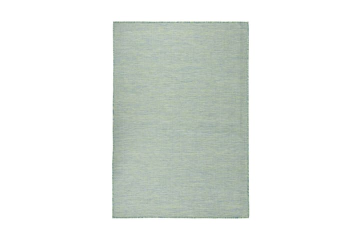 Utomhusmatta plattvävd 160x230 cm turkos - Turkos - Textil & mattor - Matta - Små mattor