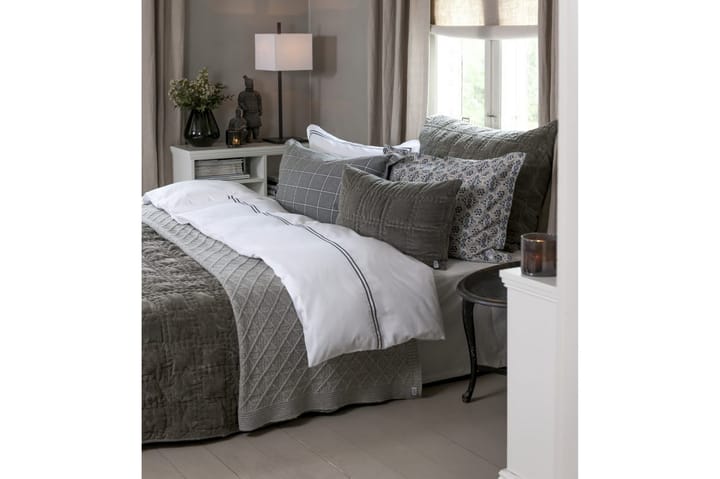 Örngott Bordeaux 40x60 cm Grå/Sammet - Brun - Textil & mattor - Sängkläder