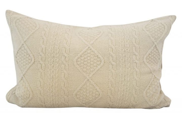 Örngott Chamonix 40x60 cm Vit/Ull - Borås Cotton - Textil & mattor - Sängkläder