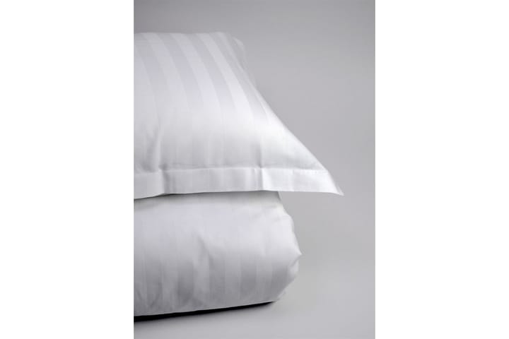 Örngott Satinrand 28 mm Vinge 50x60 cm Vit - Borganäs - Textil & mattor - Sängkläder
