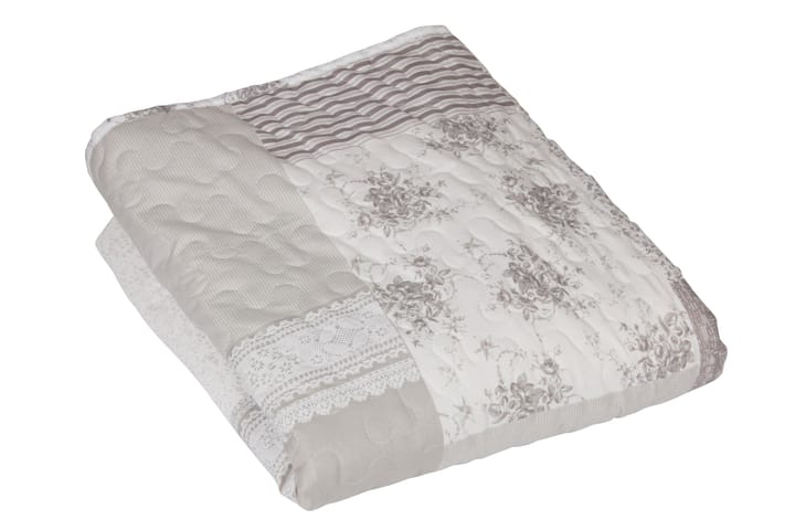 Överkast Agnes Enkel 180x260 cm Grå - Fondaco - Textil & mattor - Sängkläder