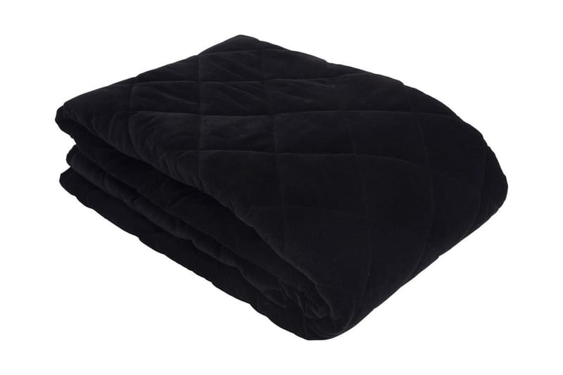 Överkast Ana 140x260 cm Svart - Turiform - Textil & mattor - Sängkläder