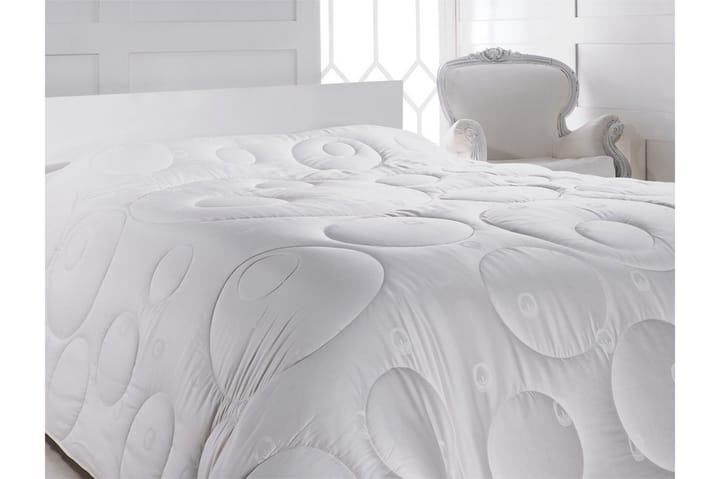 Överkast Cotton Box 195x215 cm Satin - Vit - Textil & mattor - Sängkläder - Överkast - Överkast dubbelsäng