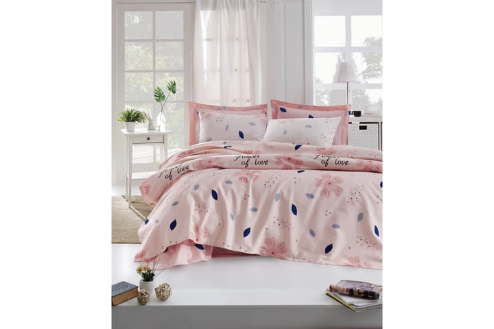 Överkast EnLora Home - Aprikos - Textil & mattor - Sängkläder
