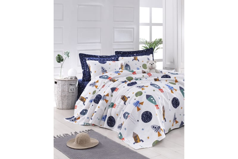 Överkast EnLora Home - Blå - Textil & mattor - Sängkläder - Överkast