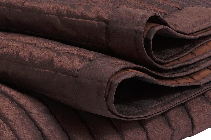 Överkast Metallo 180x270 cm kakao - ETOL - Textil & mattor - Sängkläder