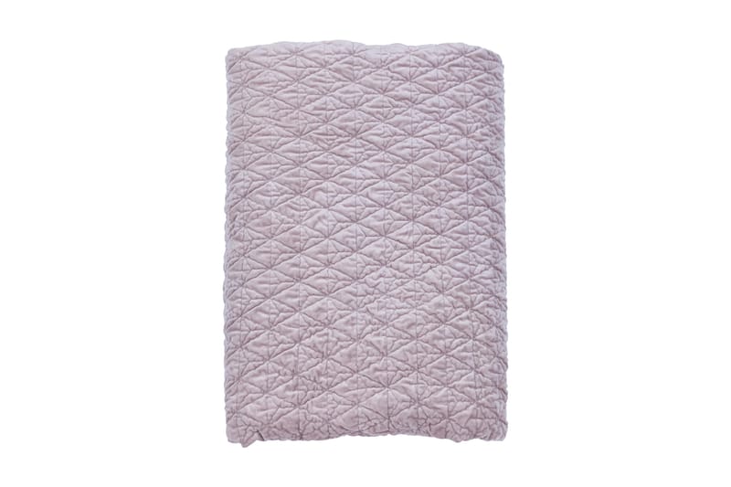 Överkast Velvet 180x270 cm Rosa - Mogihome - Textil & mattor - Sängkläder