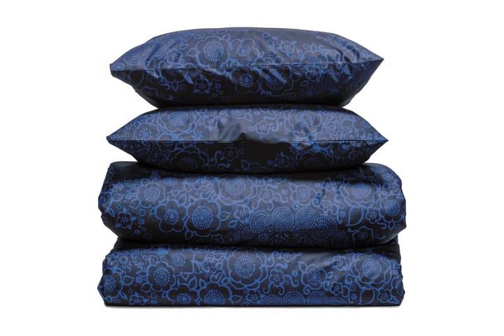 Bäddset Blackbird 225x205 cm - Svart|Blå - Textil & mattor - Sängkläder