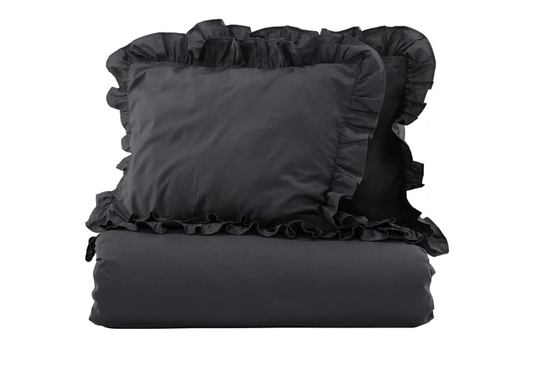 Bäddset Bonaccord 2-Dels 220x240/50x60 cm - Antracit - Textil & mattor - Sängkläder
