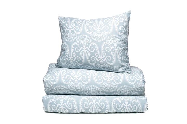 Bäddset Dubbelt Milja 225x205 cm - Blå - Textil & mattor - Sängkläder