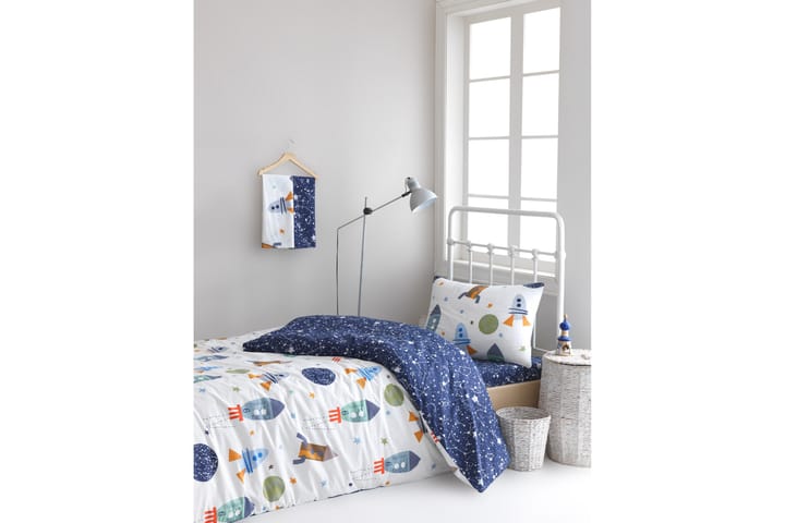 Bäddset EnLora Home Ranforce - Blå - Textil & mattor - Sängkläder