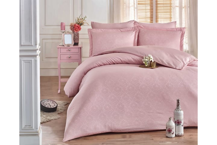Bäddset Hobby Exclusive Satin - Aprikos - Textil & mattor - Sängkläder
