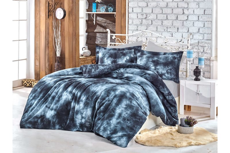 Bäddset Hobby Poplin - Grå - Textil & mattor - Sängkläder