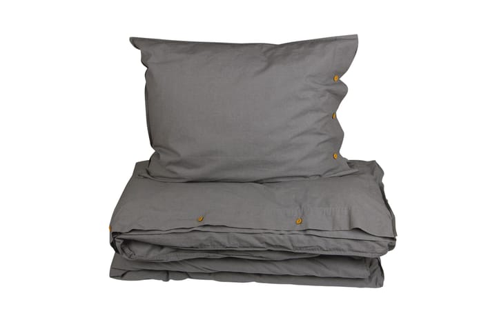 Bäddset Hygge 220x210 cm Grå - Fondaco - Textil & mattor - Sängkläder