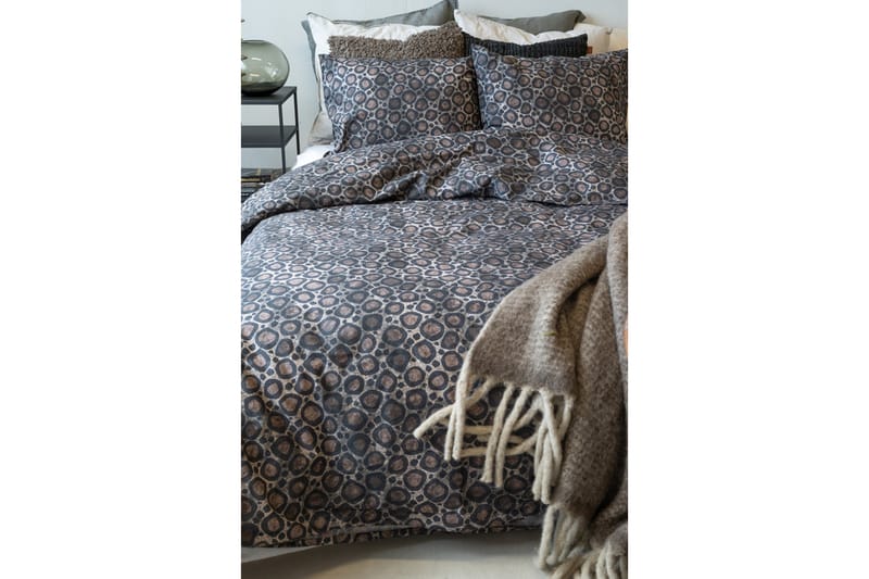 Bäddset Leopold 2-Dels 150x210/50x60 cm Brun - Borganäs - Textil & mattor - Sängkläder