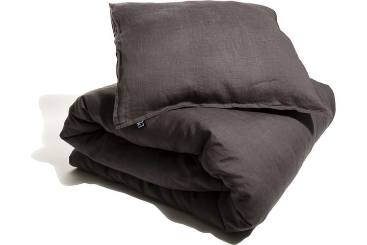 Bäddset Linus 50x60 cm Mörkgrå - Kosta Linnewäfveri - Textil & mattor - Sängkläder