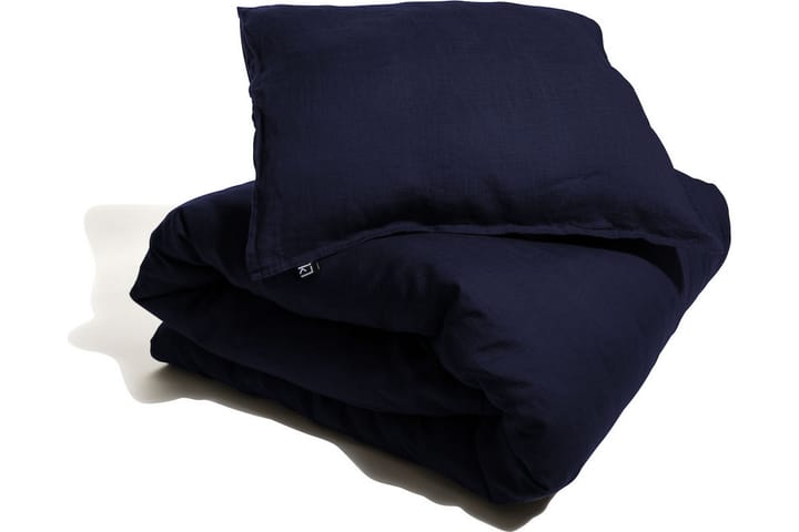 Bäddset Linus KL 220x230 cm Marinblå - Kosta Linnewäfveri - Textil & mattor - Sängkläder