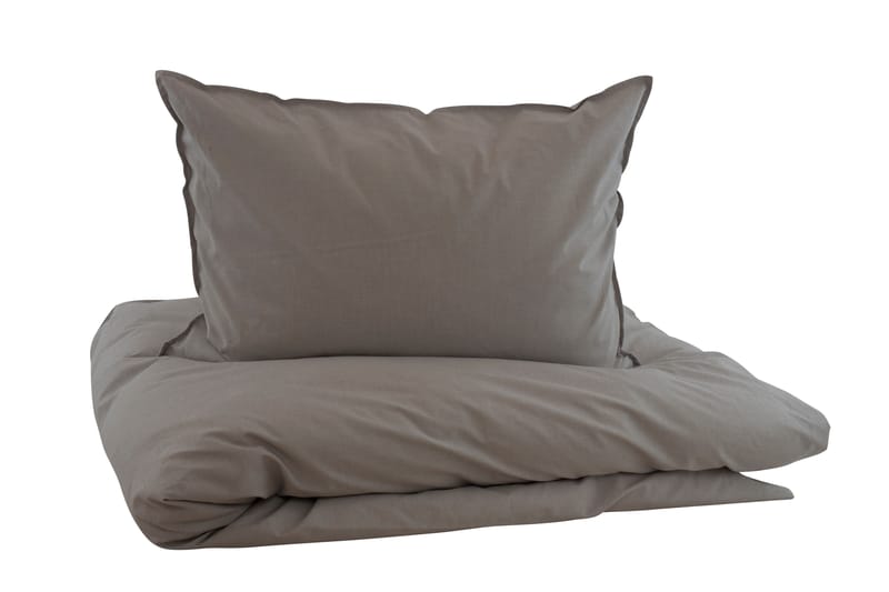 Bäddset Loft 150x210 cm Grå - Grå - Textil & mattor - Sängkläder