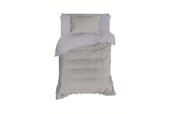 Bäddset Nienstadt 2-Dels 150x210/50x60 cm - Grå/Vit - Textil & mattor - Sängkläder