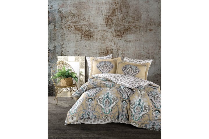 Bäddset Primacasa by Türkiz Satin - Gul - Textil & mattor - Sängkläder