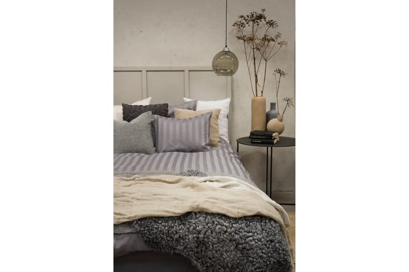 Bäddset Satin Ljusgrå - Franzén - Textil & mattor - Sängkläder