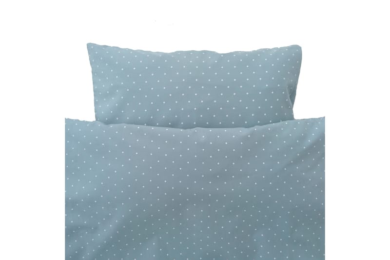 Bäddset spjälsäng safir dotty eko - Ljusblå - Textil & mattor - Barntextilier - Sängkläder barn