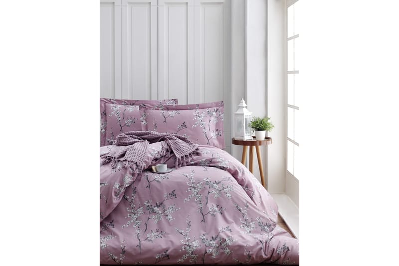 Bäddset Türkiz Enkelt 3-dels Ranforce - Rosa|Vit - Textil & mattor - Sängkläder