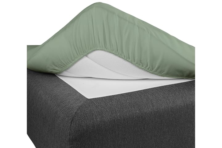 Dra på lakan 90x200 cm Ny Grön Vit - Borganäs - Textil & mattor - Sängkläder