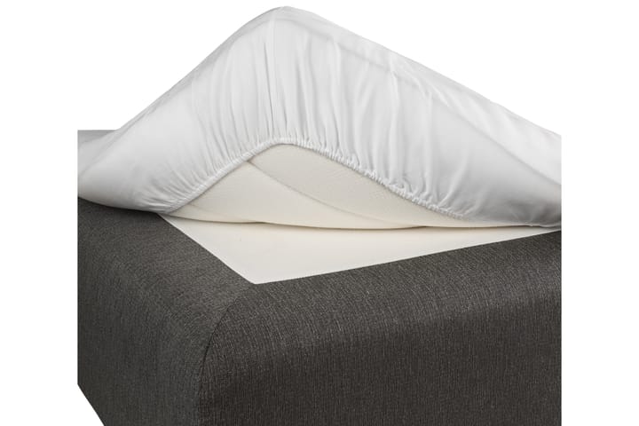 Dra på lakan Satin 120x200 cm Vit - Borganäs - Textil & mattor - Sängkläder
