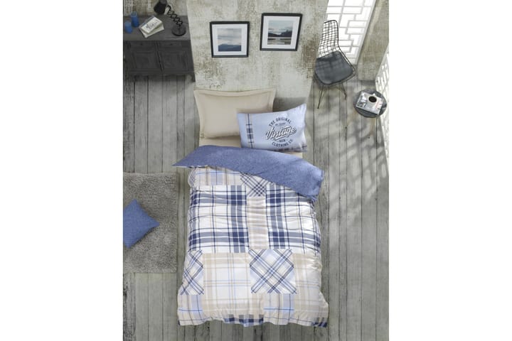 Enkelset Cotton Box Ranforce - Beige - Textil & mattor - Sängkläder