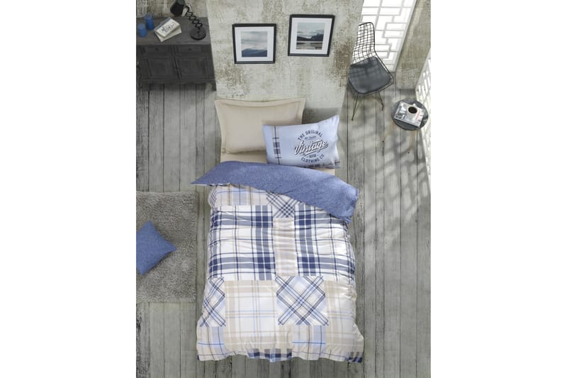 Enkelset Cotton Box Ranforce - Beige - Textil & mattor - Sängkläder