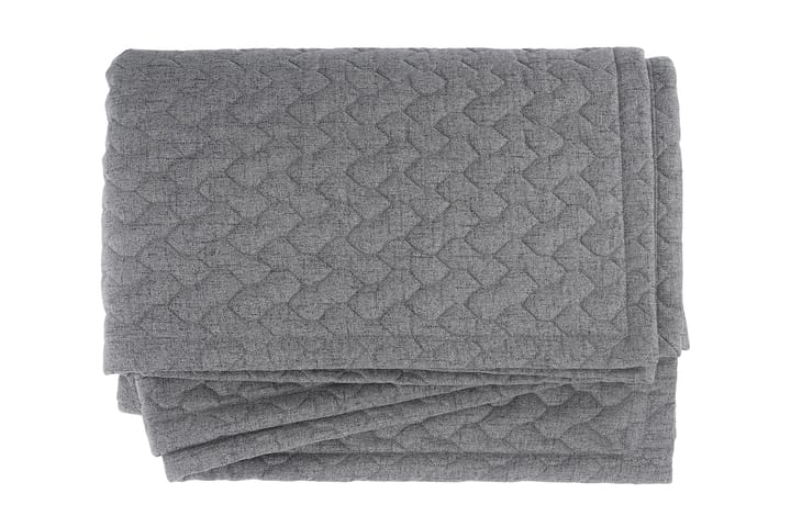 Filt Belinda 260x130 cm - Grå - Textil & mattor - Sängkläder - Överkast - Överkast enkelsäng