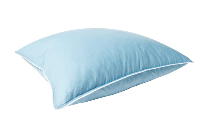 Kudde Queen Anne Fjäder 50x60 Vit - Blå - Textil & mattor - Sängkläder