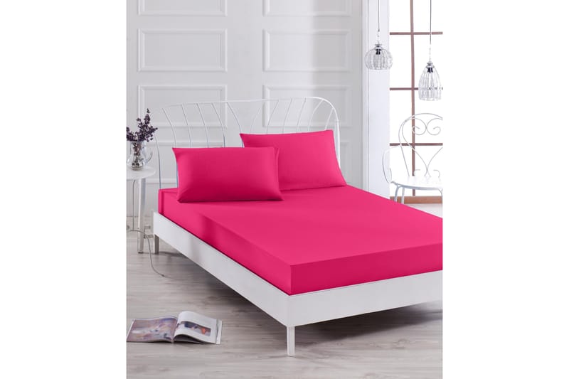 Lakan EnLora Home Enkelt 100x200 cm+Kuddfodral - Rosa - Textil & mattor - Sängkläder