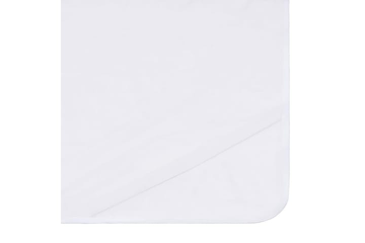 Madrasskydd 2 st vattentäta bomull 180x200 cm vit - Vit - Textil & mattor - Sängkläder