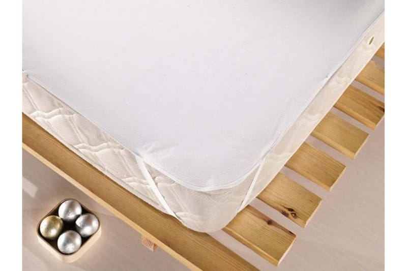 Madrasskydd Eponj Home Dubbelt 160x200 cm - Vit - Textil & mattor - Sängkläder