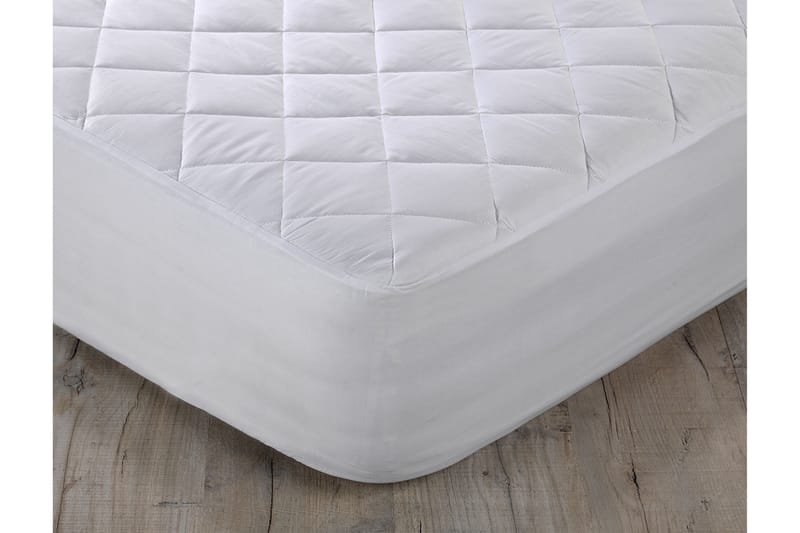 Madrasskydd Quiltad 105x200 cm Vit - Beckasin - Textil & mattor - Sängkläder