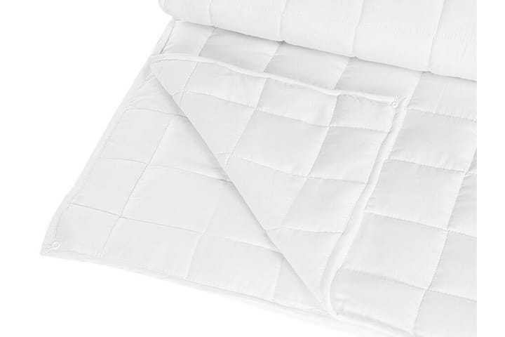 Täcke 220 x 240 cm JANNU - Vit - Textil & mattor - Sängkläder - Täcke - Dubbeltäcke