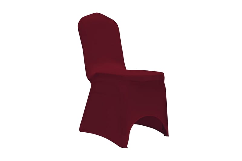 Stolklädsel Stretch Burgundy 6-pack - Röd - Textil & mattor - Tyg - Möbeltyg - Möbelöverdrag innemöbler - Stolsöverdrag